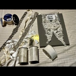 Wedding Accessories, Detachable Maggie Sottero Cap Sleeves, 2 Bridal Belts